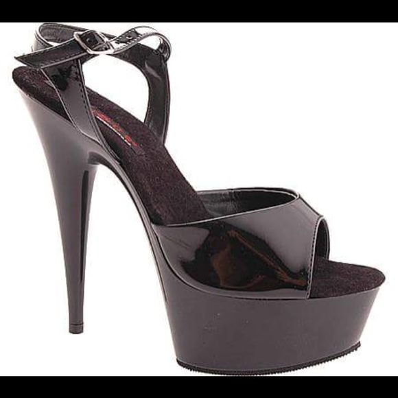 lucious Shoes - Lucious covergirl platform stilettos black 9
